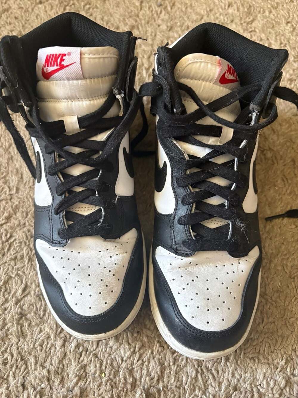 Women’s Nike Dunk High Panda Black White DD1869-103